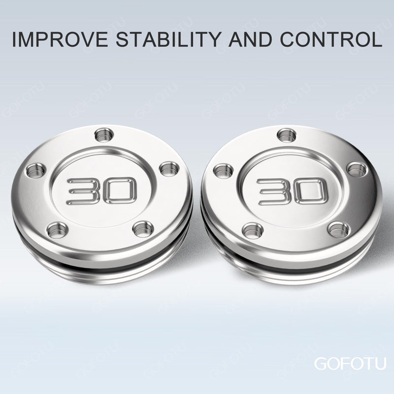 Gofotu 2pcs 30g Golf Custom Weights Compatible with Titleist Scotty Cameron Golf Club Putters Newport No Painting (2pcs 30g) - Image 5